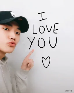 ❤️ emoji @LazyVampires Rowoon Telegram sticker 20 of 25