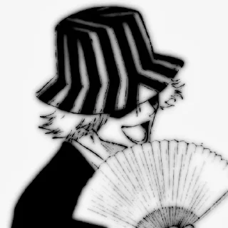 🍂 emoji ꧁༺ Kisuke Urahara ༻꧂ Telegram sticker 15 of 31