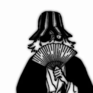 🍂 emoji ꧁༺ Kisuke Urahara ༻꧂ Telegram sticker 8 of 31