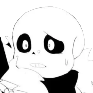 😥 emoji Cross sans-->@xuM1K Telegram sticker 24 of 44