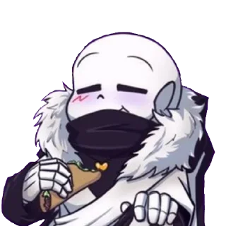 🌮 emoji Cross sans-->@xuM1K Telegram sticker 11 of 44