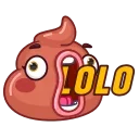 😂 emoji Holy Poop Telegram sticker 1 of 15
