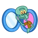 👋 emoji Squidward & Squilvia Telegram sticker 5 of 20