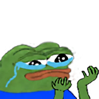 😢 emoji Peepo Telegram sticker 12 of 76