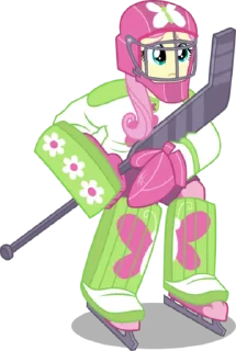 🙂 emoji Fluttershy EG | @MyLittlePony_bots Telegram sticker 11 of 100