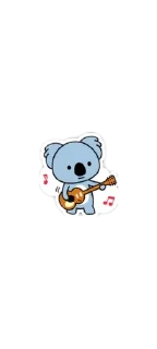 🐨 emoji Blu | ViberStickers. Telegram sticker 21 of 40