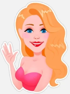 Sticker from День с Тиной