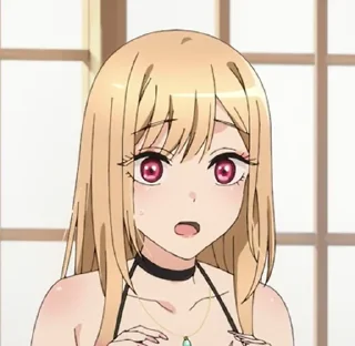 😮 emoji Marin Kitagawa Telegram sticker 5 of 89