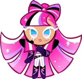 🎤 emoji Shining Glitter Cookie! Telegram sticker 17 of 50