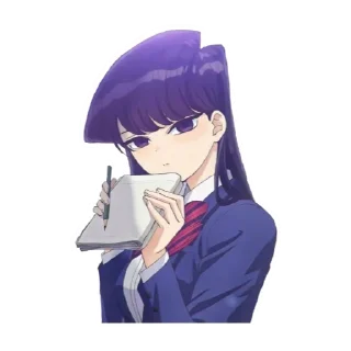 Sticker from Коми сан @komisanina
