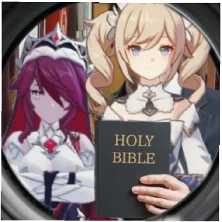 Sticker from Go, Barbara go