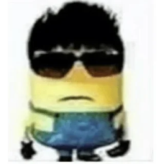 😎 emoji Миньончики Telegram sticker 8 of 45