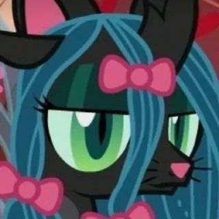 👿 emoji Queen Chrysalis | @MyLittlePony_bots Telegram sticker 21 of 90