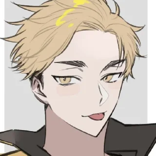 🖤 emoji °•Atsumu•° Telegram sticker 18 of 57