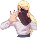 ✋ emoji Eva Rich Telegram sticker 10 of 35