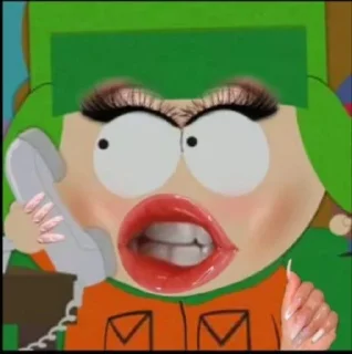 Sticker from south park @bebnank