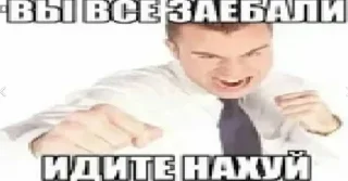 🤬 emoji Я ебу собак Telegram sticker 8 of 86
