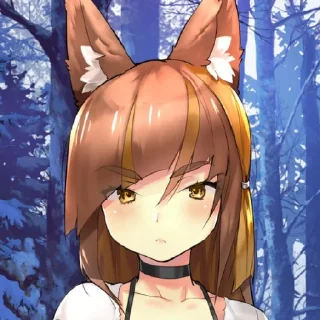 😐 emoji Wolf tails (Автор @FFB_EDITS ня) Telegram sticker 20 of 21
