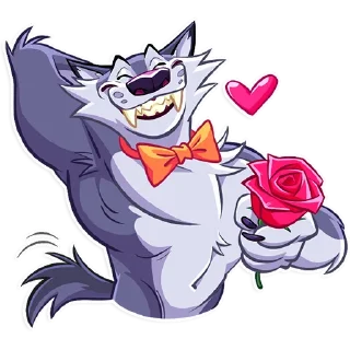 🌹 emoji Werewolf Telegram sticker 8 of 25