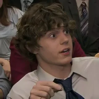 😧 emoji evan peters Telegram sticker 11 of 33
