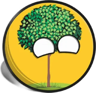 Sticker from Country Balls