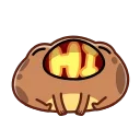 👋 emoji Disgruntled Toad Telegram sticker 5 of 33
