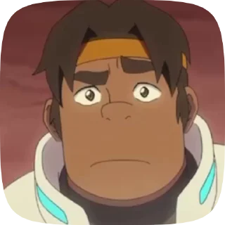 😳 emoji Вольтрон!! Telegram sticker 19 of 28