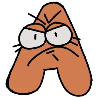 😠 emoji Аз и Яори Telegram sticker 8 of 16