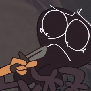 🖤 emoji Яори!! Telegram sticker 20 of 33