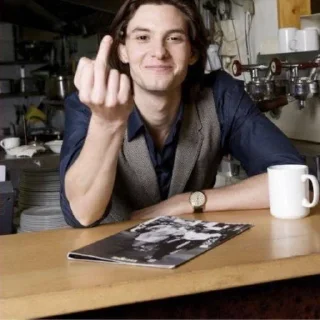 🖕 emoji benny b Telegram sticker 10 of 90