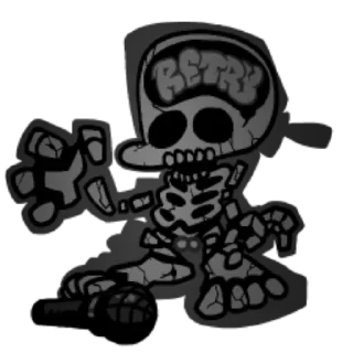 Sticker from Suicide bf