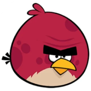 😑 emoji Angry Birds Telegram sticker 6 of 12