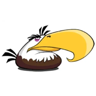 😎 emoji Angry Birds Telegram sticker 12 of 12