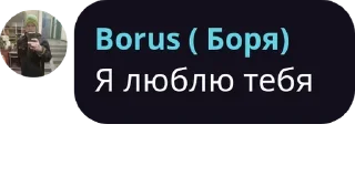 ❤️ emoji боря)) Telegram sticker 9 of 49