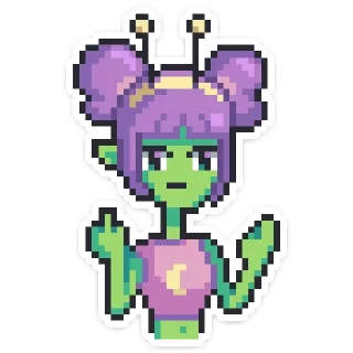 🖕 emoji Лола :: @stickroom Telegram sticker 13 of 48