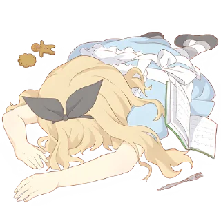 Sticker from Чудесная Алиса @Nyasticks
