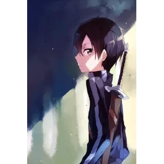 😃 emoji kirito) Telegram sticker 7 of 24