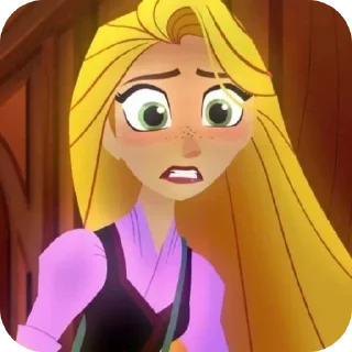 Sticker from Rapunzel's sticks 💜