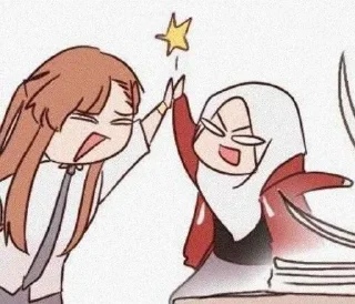 🥳 emoji hijabi.m Telegram sticker 5 of 76