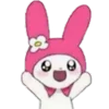 🥳 emoji my melody Telegram sticker 24 of 200