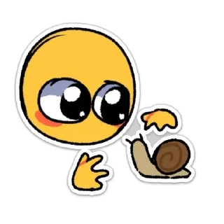 🐌 emoji ♡︎♡︎♡︎ Telegram sticker 24 of 45