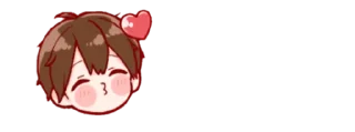 Sticker from ഒ  . ° love boy ⊹ ˚ @stickers_emoji_R1N