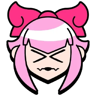 😖 emoji Melody BS ➩ @Earth928B Telegram sticker 17 of 25