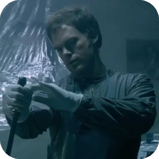 🫥 emoji Dexter Morgan @MisterBakdak Telegram sticker 6 of 15