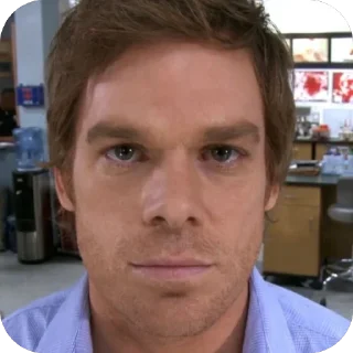 🫥 emoji Dexter Morgan @MisterBakdak Telegram sticker 9 of 15