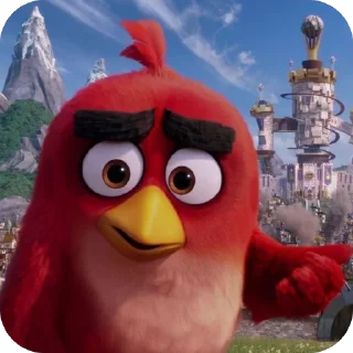 🤔 emoji Angry Birds • @Earth928B Telegram sticker 19 of 70