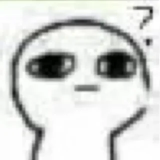 😐 emoji 表情包小人 Telegram sticker 8 of 102