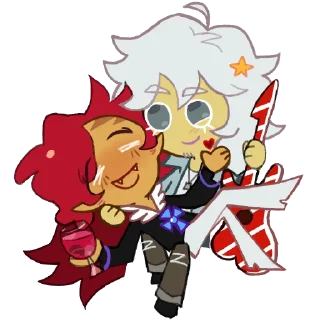 📖 emoji Rockstar Cookie Telegram sticker 10 of 10