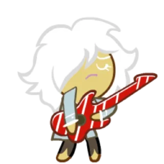 🎸 emoji Rockstar Cookie! Telegram sticker 5 of 25
