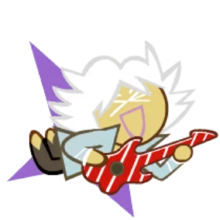 🎸 emoji Rockstar Cookie! Telegram sticker 20 of 34